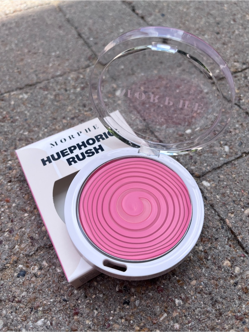 Morphe Huephoric Rush 3-in-1 Silk Cream Blush Cream-to-Matte Buildable Pleasured